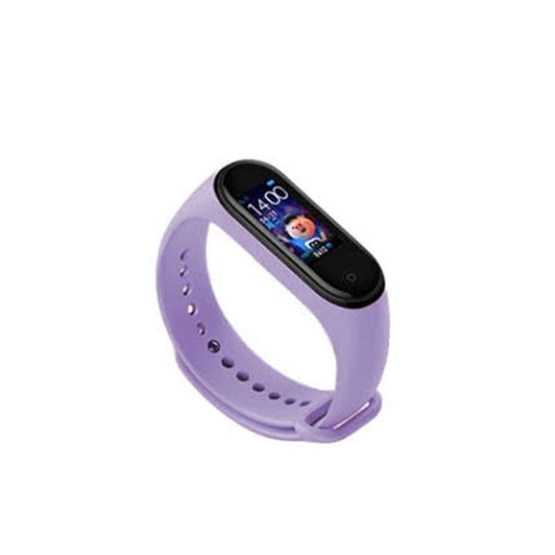 Replacement Silicone Strap for Xiaomi Mi 4 Smart Band Purple..