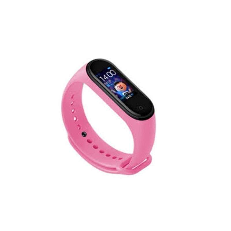 Replacement Silicone Strap for Xiaomi Mi 4 Smart Band Pink