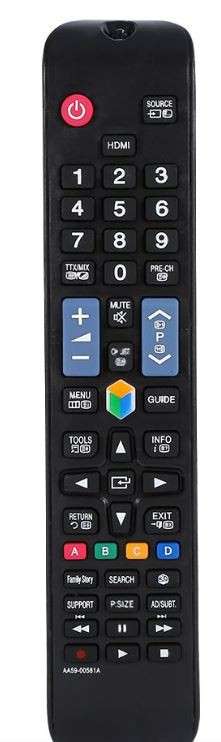 Replacement Remote Control Compatible with Samsung TVs