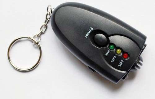 Keychain Alcohol Breathalyzer