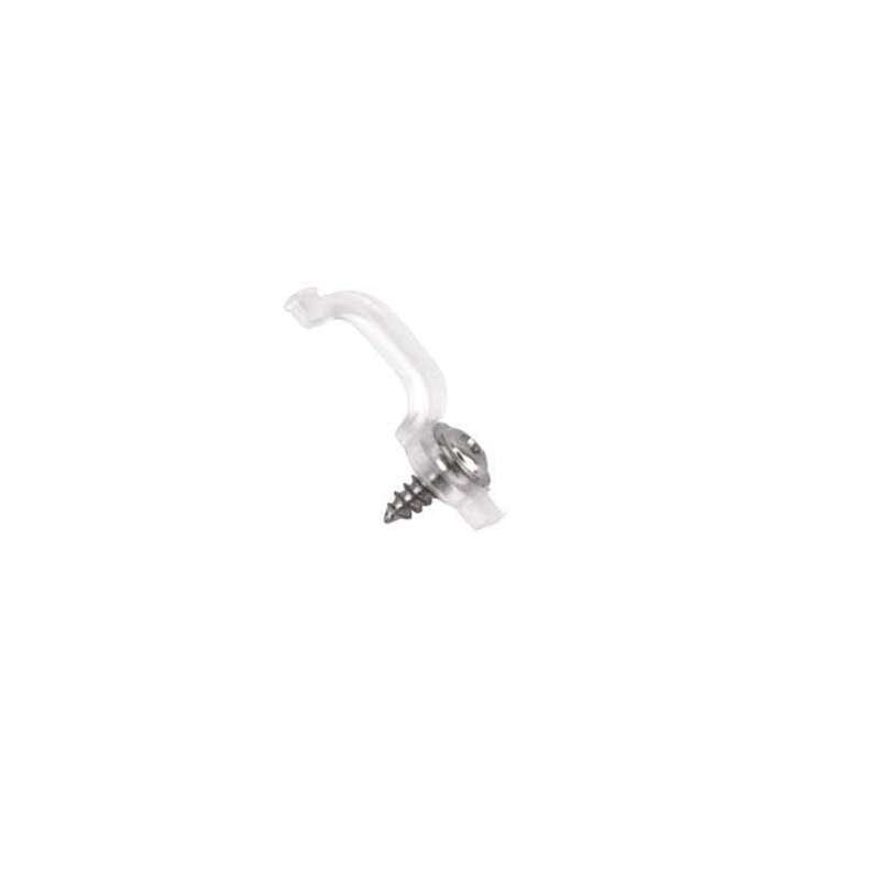 Strip LED Light Clips for 10mm Wide IP65 Waterproof 5050 3528 2835 5630 LED Strip Light - 100 Pack