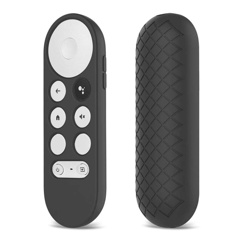 Silicon Remote Control Cover Case for Google Chromecast 2020 Black