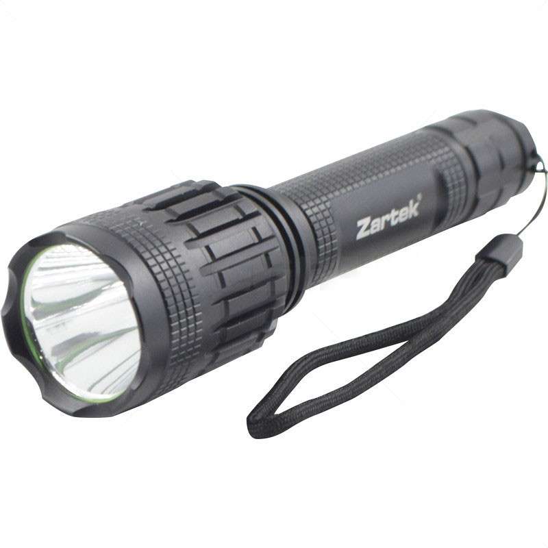 Zartek 900 Lumen LED Tactical Flashlight Rechargeable - Zartek
