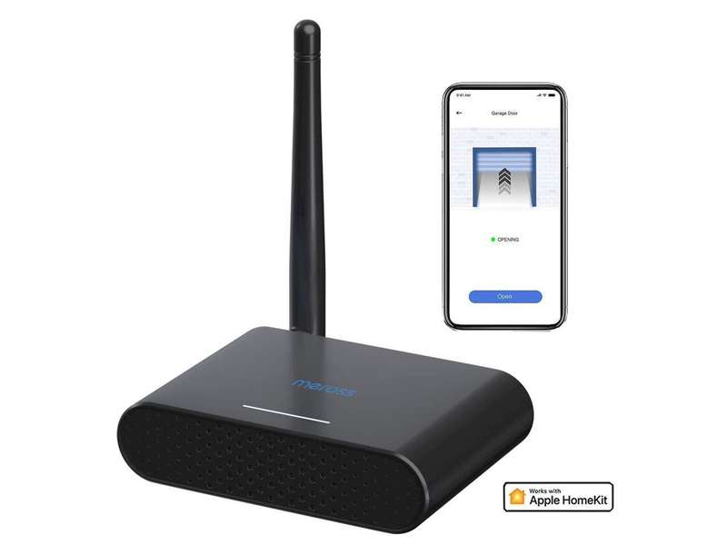 Meross Smart Garage Door Opener Remote - Up to 3 Single Doors (works with Apple HomeKit Amazon Al...