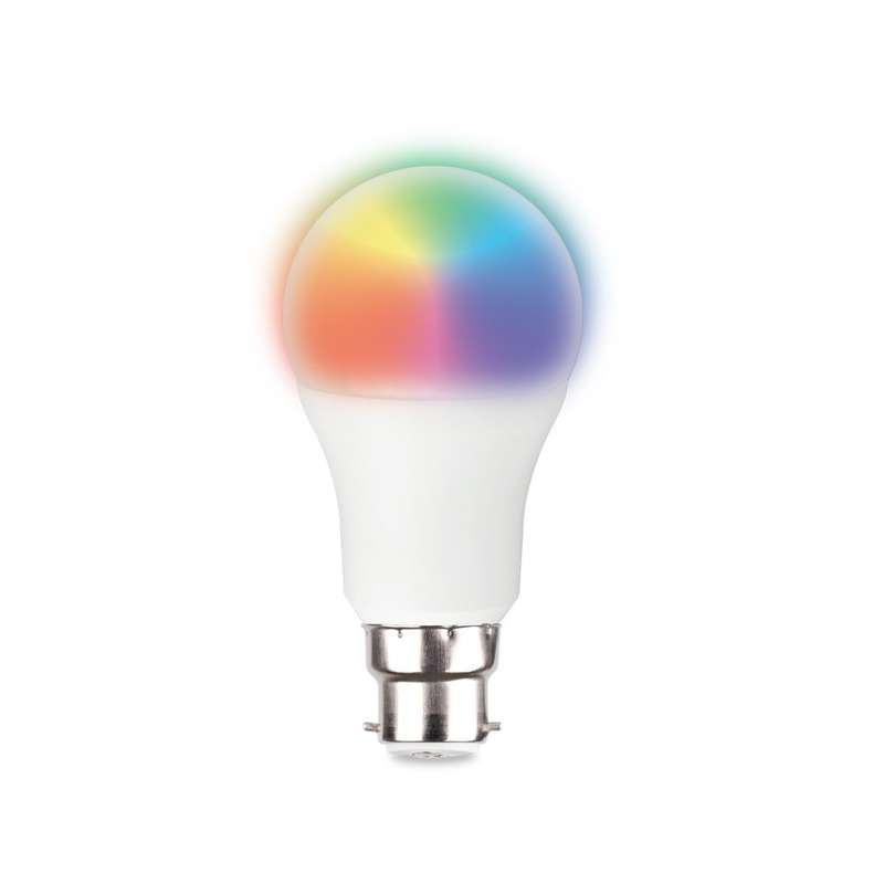 Surplife Smart WiFi LED 10W Bulb B22 RGBCW Multicolour (Bayonet) - Compatible - Surplife App