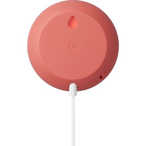 Google Nest Mini Smart Speaker (2nd Gen) Chalk.