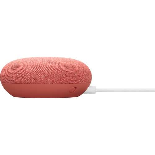 Google Nest Mini Smart Speaker (2nd Gen) Chalk.