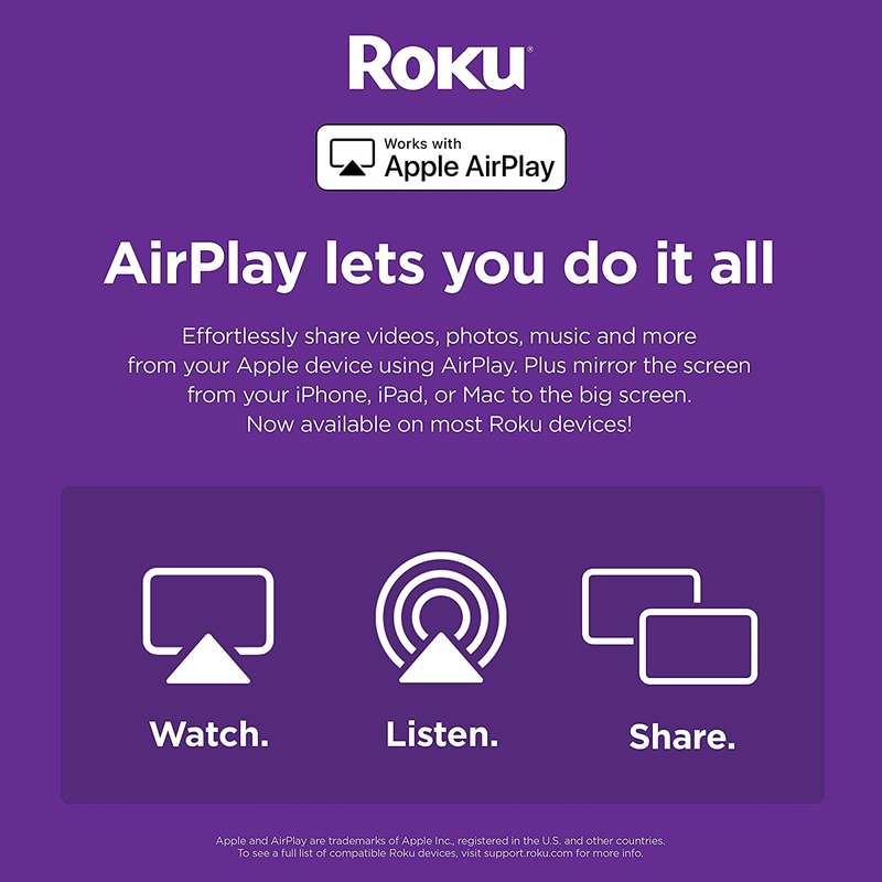 Roku Streaming Stick 4K+ 2021 Dolby Vision with Roku Voice Remote and TV Controls