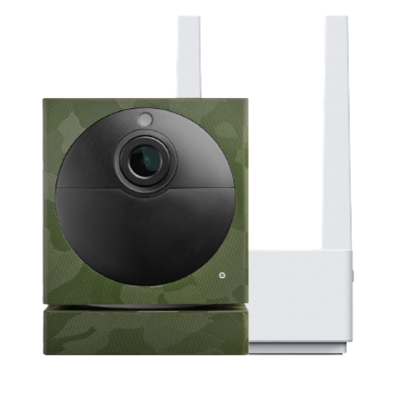 Wyze Cam 1080p HD Outdoor Wireless Smart Home Camera with Night Vision - Forest Camo Skin