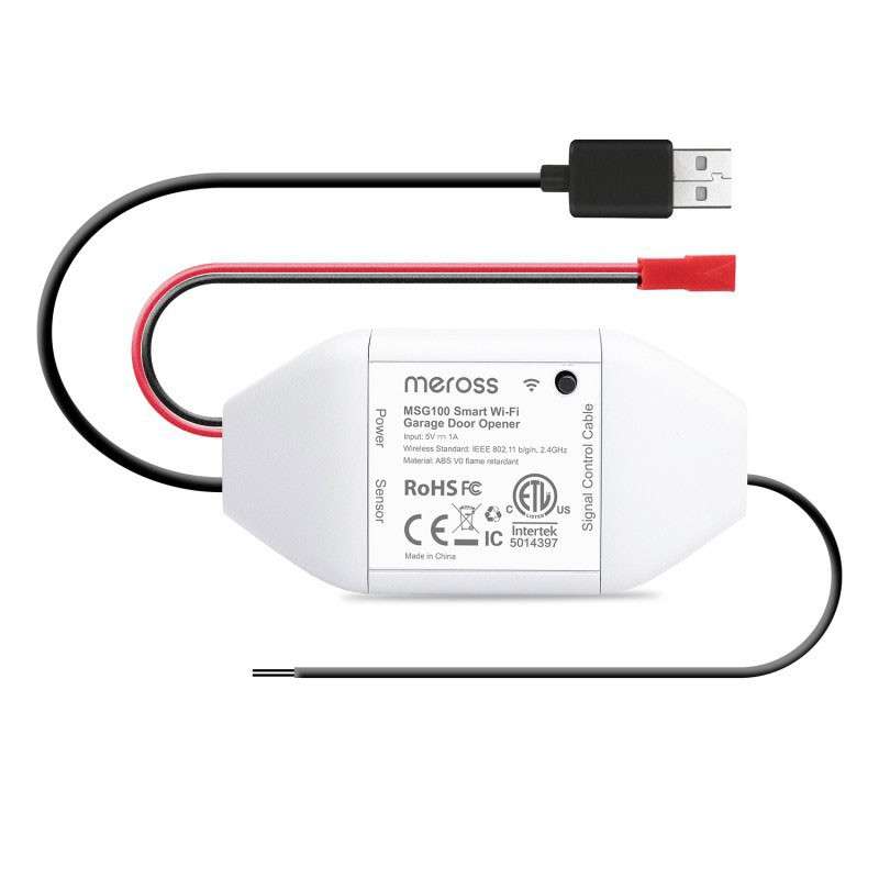 Meross Smart Wi-Fi Garage/Gate Opener - Alexa/Google/Homekit compatible