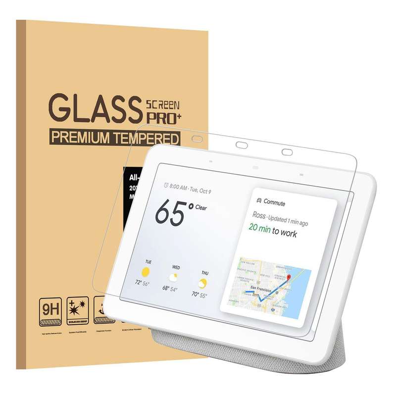 GOOGLE Home Hub (2nd Gen) Tempered Glass Screen Protector Full Screen Coverage