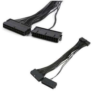 2x24 Pin to 1x24 Pin ATX Cable