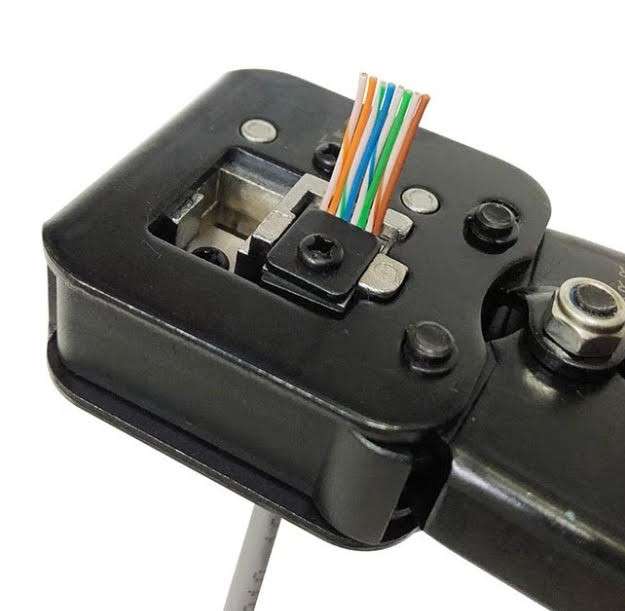 RJ45 Crimper for Pass-Through connectors