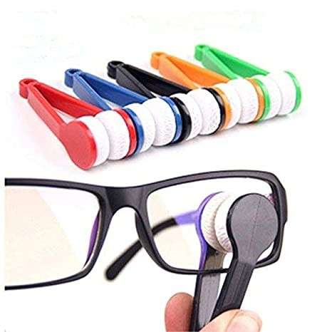 Glasses Microfiber Cleaning Tool Blue