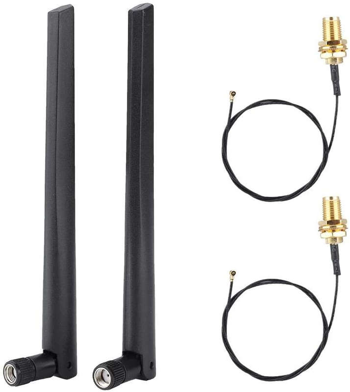 Antenna kit for Intel Wifi 6 AX200/AX210