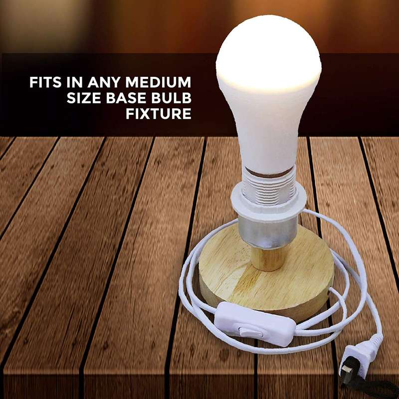 Emergency LED Warm White Light Bulb with Rechargeable Battery Back-up 9W - (Lasts up to 3-4 Hours) -