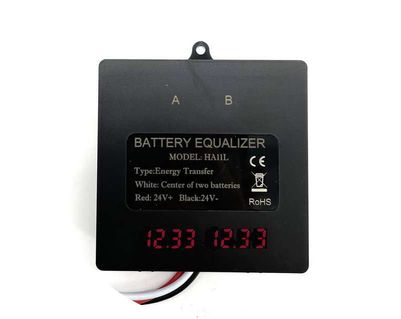 Lithium 24V Battery Balancer / Equaliser with LED VOLTAGE (suitable for all battery types) - 24V ...