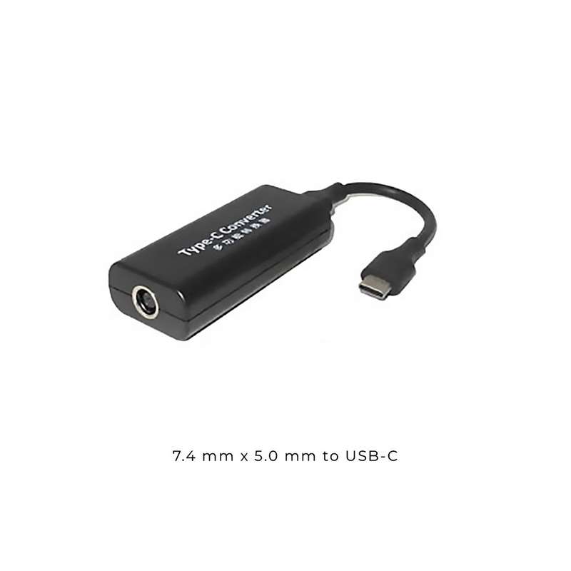 Dell Power Adapter Barrels to USB C - 4.0mm / 4.5mm / 5.5mm / 7.4mm / 7.9mm / Square 7.4 mm x 5.0 mm