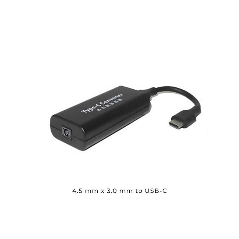 Dell Power Adapter Barrels to USB C - 4.0mm / 4.5mm / 5.5mm / 7.4mm / 7.9mm / Square 7.9 mm x 5.5 mm