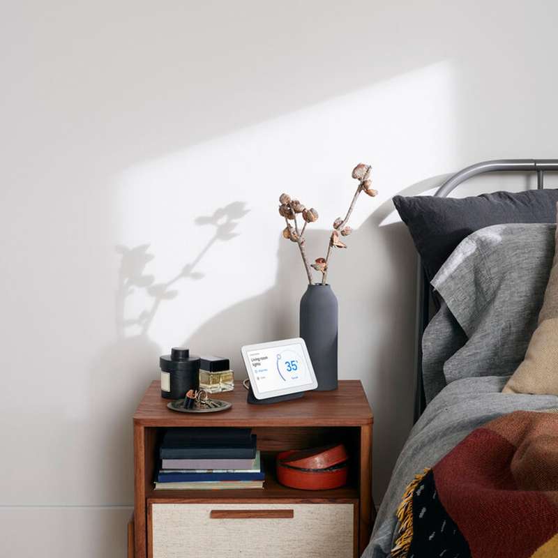 Google Nest Hub Gen 2 - Google Assistant / 3 Far-Field Microphones / Wi-Fi / Bluetooth Charcoal Nest