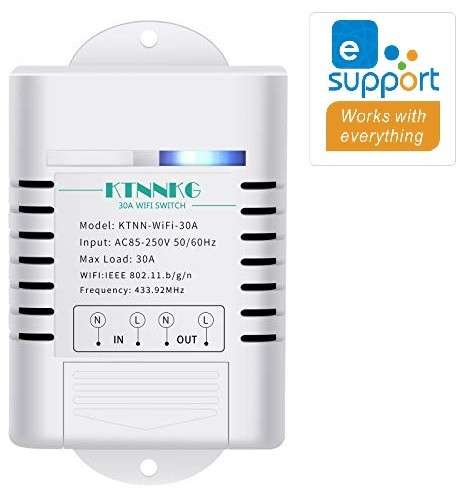 EWELINK Wi-Fi Geyser Smart Switch - 30A / 6600W / EWELINK App