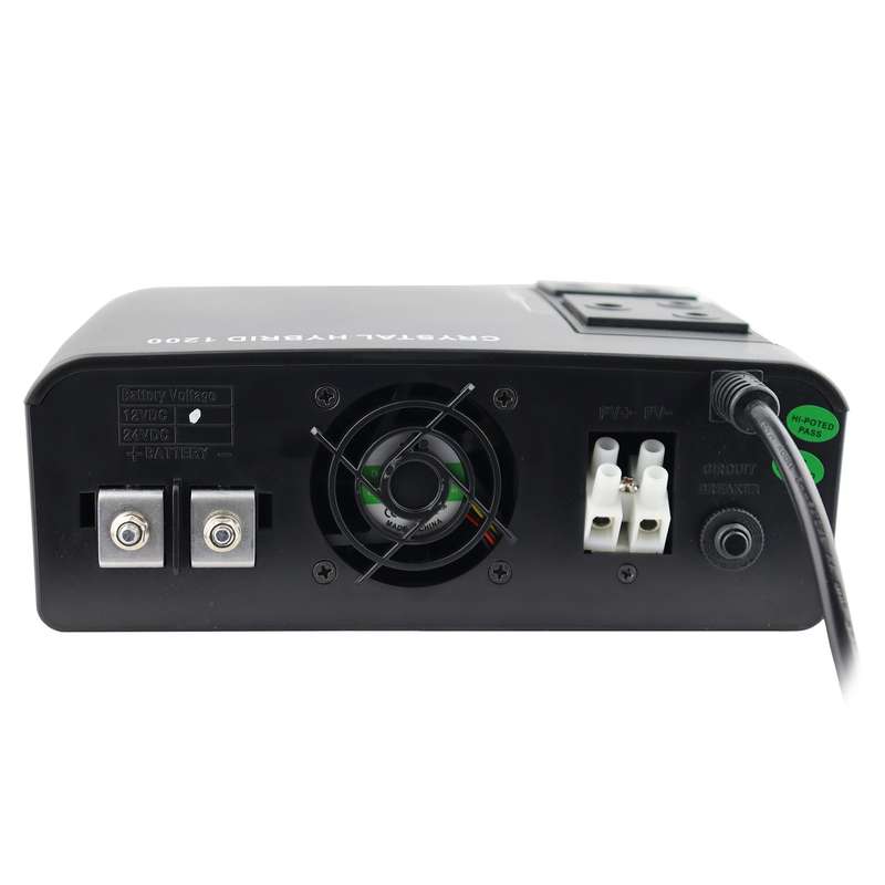CRYSTAL HYBRID 2400VA (1440W) Inverter Battery Charger (UPS) - (Modified Sine Wave)  with 50A PWM So