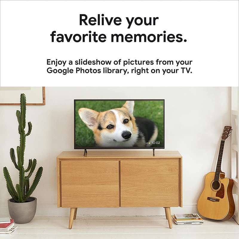 Chromecast with Google TV 1080p HDR - Snow