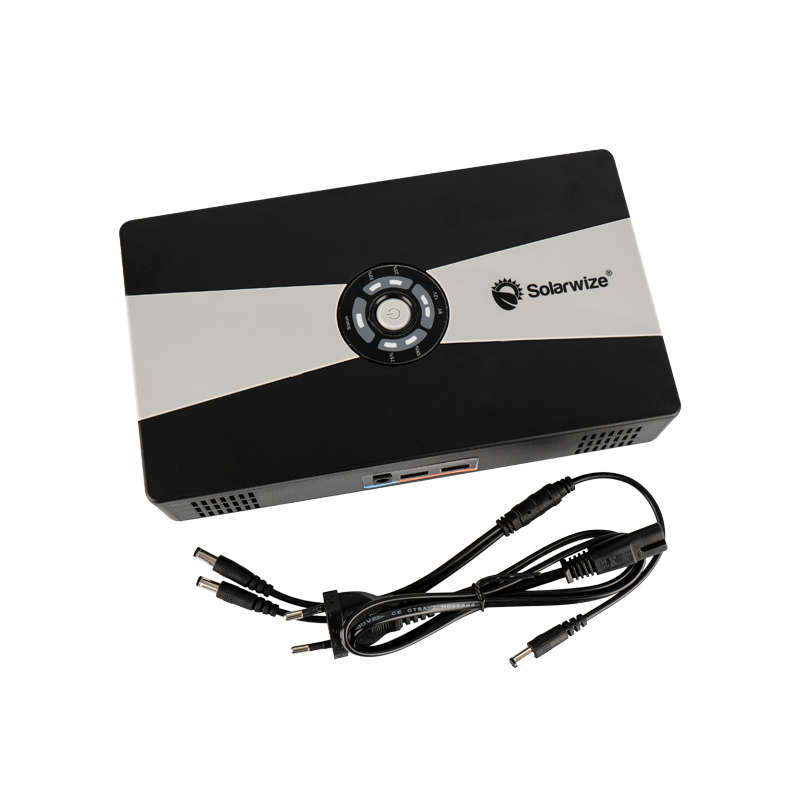 Solarwize Mini DC UPS (15600mAh) Backup Battery Power Bank Supply (57.72Wh) 100W LiFePO4 - 12V Ro...