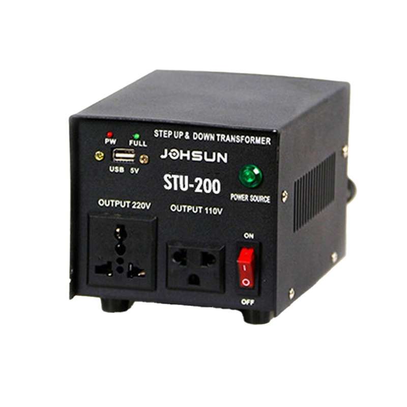 200VA 200W Step Up & Step Down Transformer - 220V to 110V