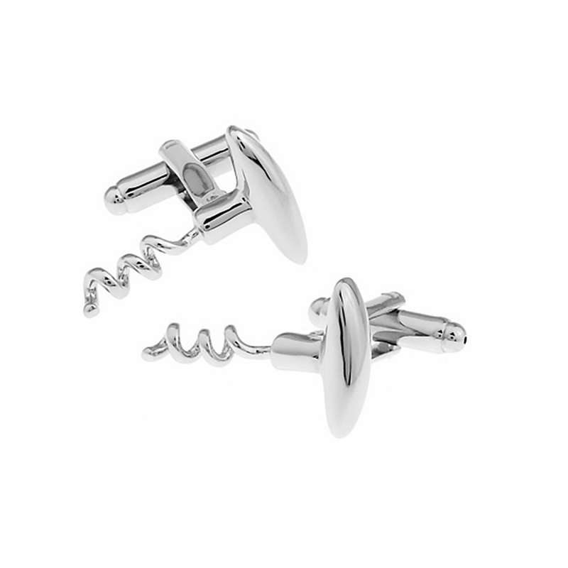 Corkscrew Cufflinks - 1 Pair