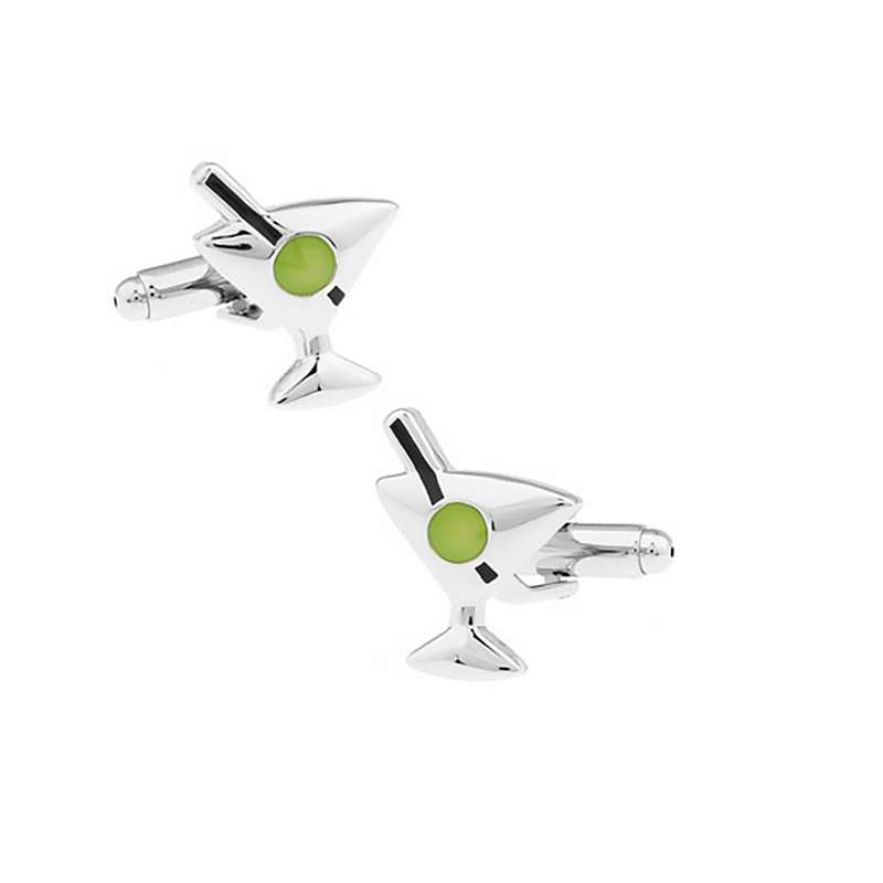 Dirty Martini Cufflinks - 1 Pair