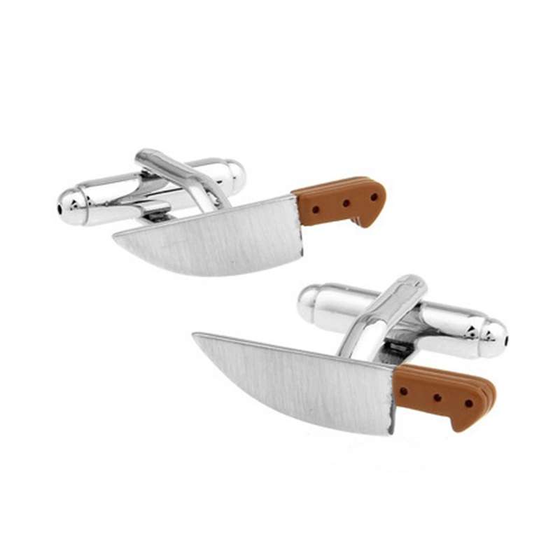 Chef Knife Cufflinks - 1 Pair