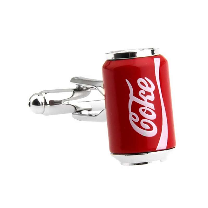 Coke Can Cufflinks - 1 Pair