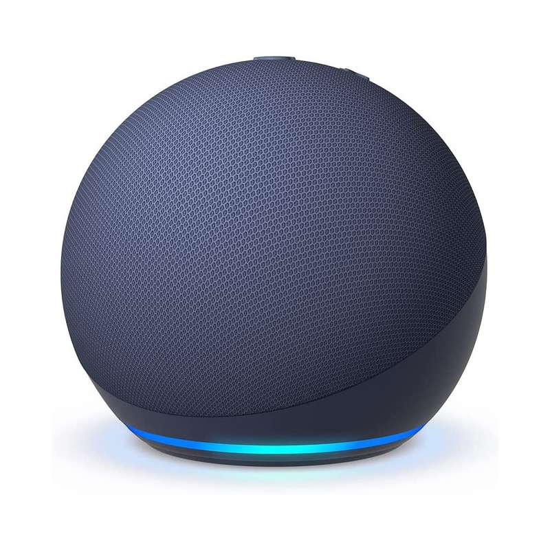 Echo Dot Smart Speaker with Alexa (5th Gen - 2022 Release) Deep Sea Blue