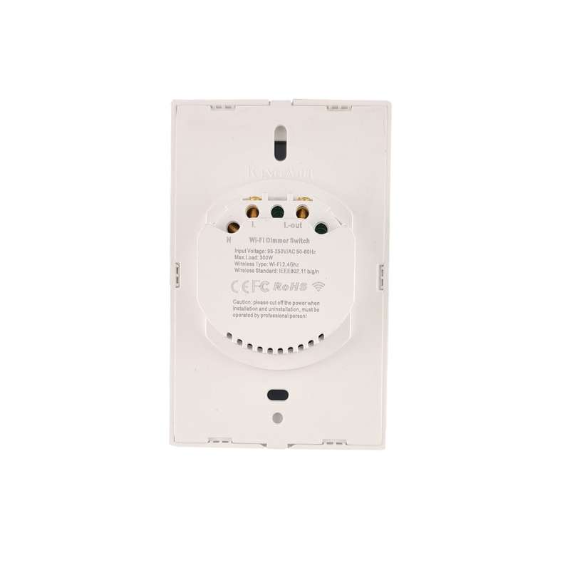 Ewelink WIFI Dimmer Light Switch Black