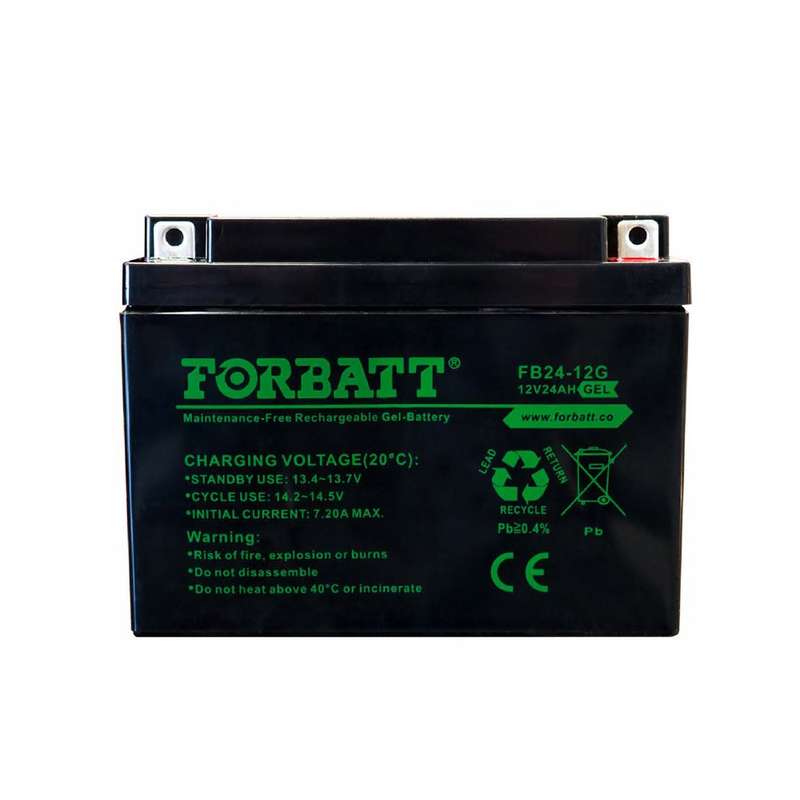 Forbatt 12v-24Ah Sealed Lead Acid Gel Battery