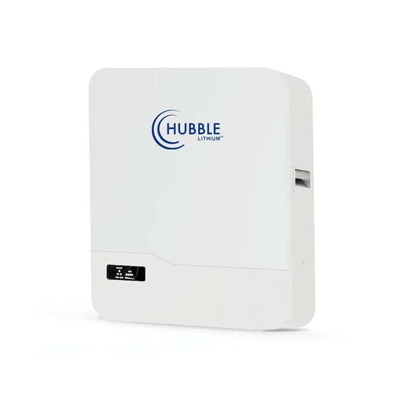 Hubble Lithium AM-5 5.12kWh 51.2V LifePO4 Battery - 10 Year UNLIMITED Cycles Warranty (upgraded v...