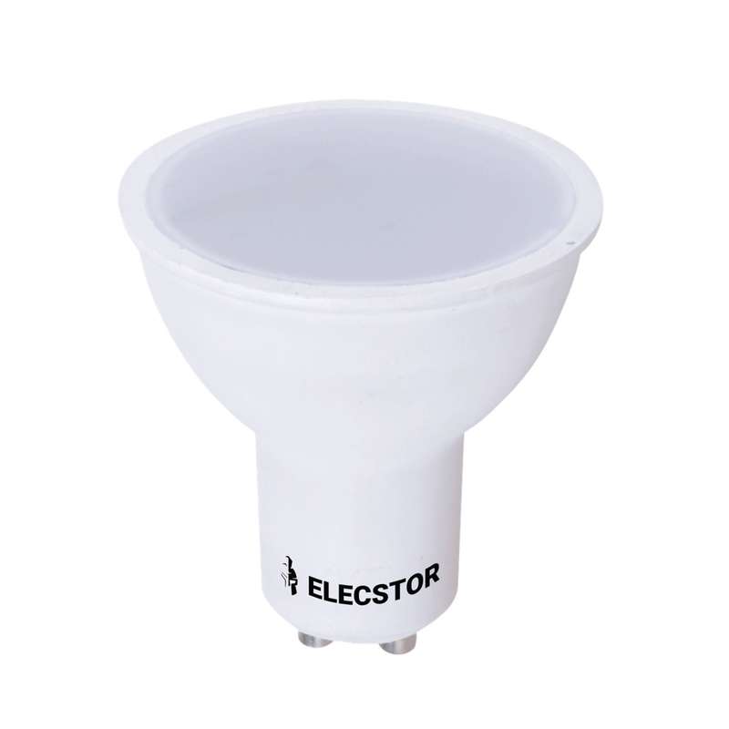 Elecstor GU-10 Light Bulbs - 5W / Rechargeable / Cool White - 10 Pack