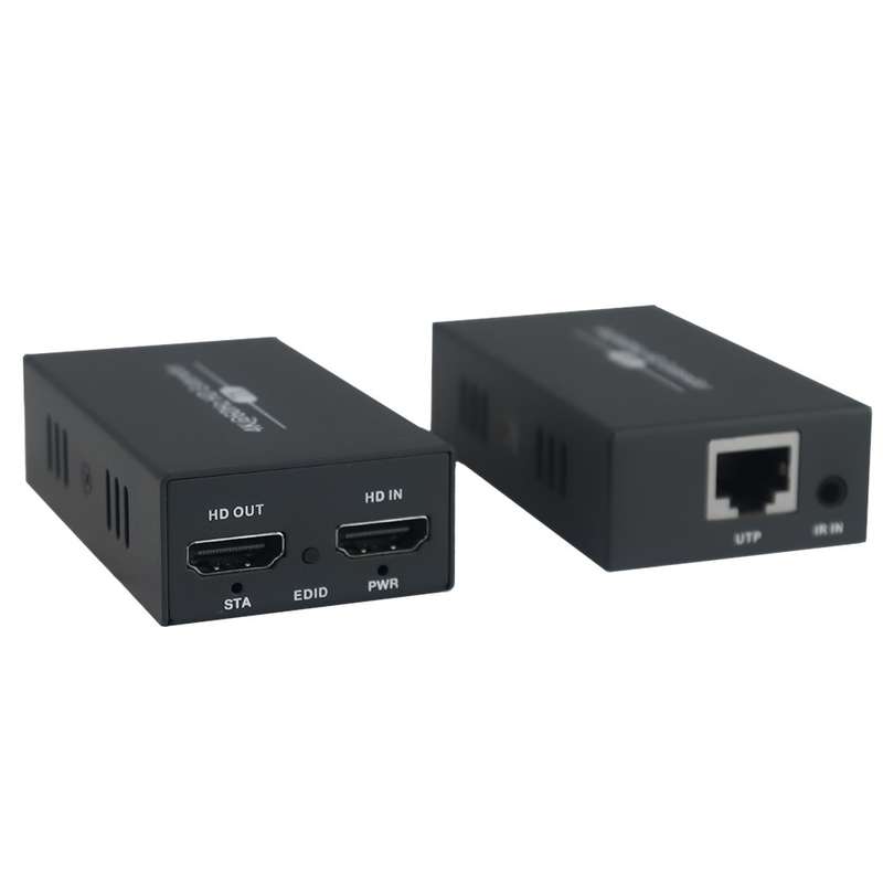120m 4K HDMI Extender over CAT5E/CAT6 - up to 120 meters via a Network Cable - 3840 x 2160 @ 60Hz...