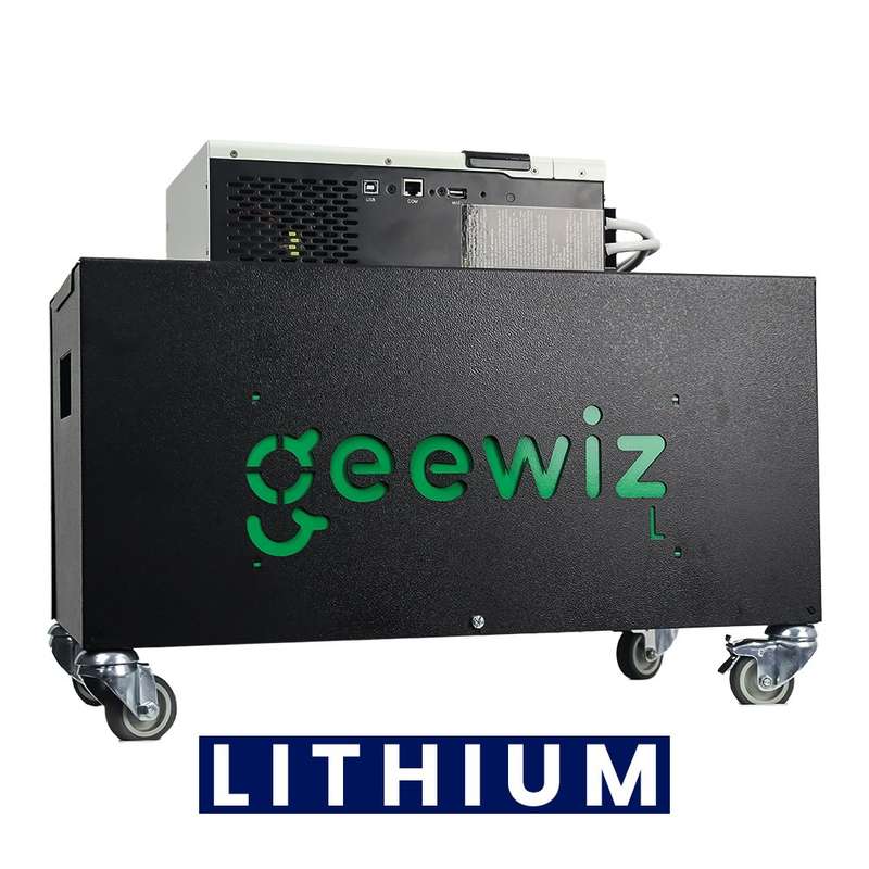 Axpert Type Pure Sine 1000VA Inverter Trolley + 1x 200Ah LITHIUM Battery (24 HOUR BATTERY LIFE) K...