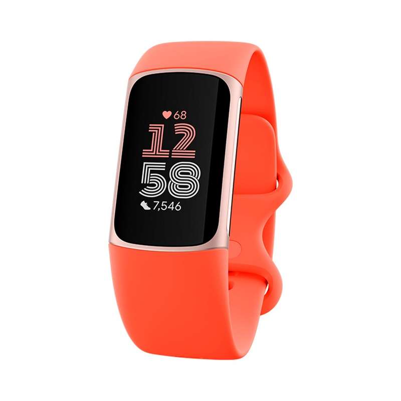 Fitbit Charge 6 - 40+ Exercise Modes / All-day Activity Tracking / Built-in GPS Coral