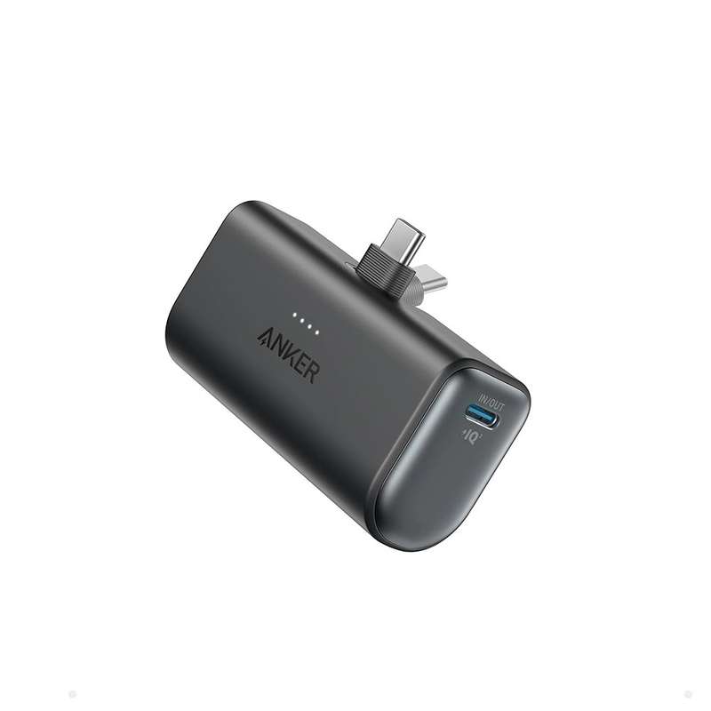 Anker Nano Power Bank - 22.5W / 5000mAh / Built-In USB-C Connector Black