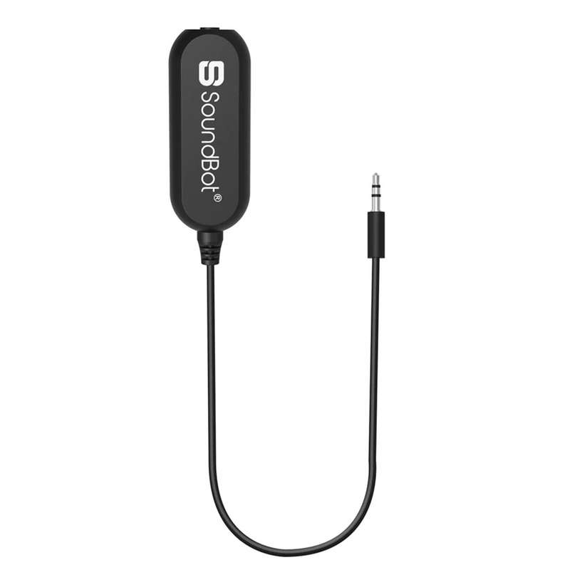 Soundbot Ground Loop Noise Isolator Filter - with built-in 3.5mm Aux Cable (SB363 )