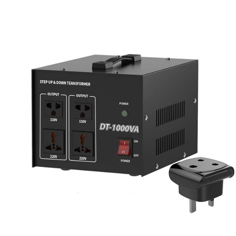 1000VA 850W Step Up & Step Down Transformer - 220V to 110V