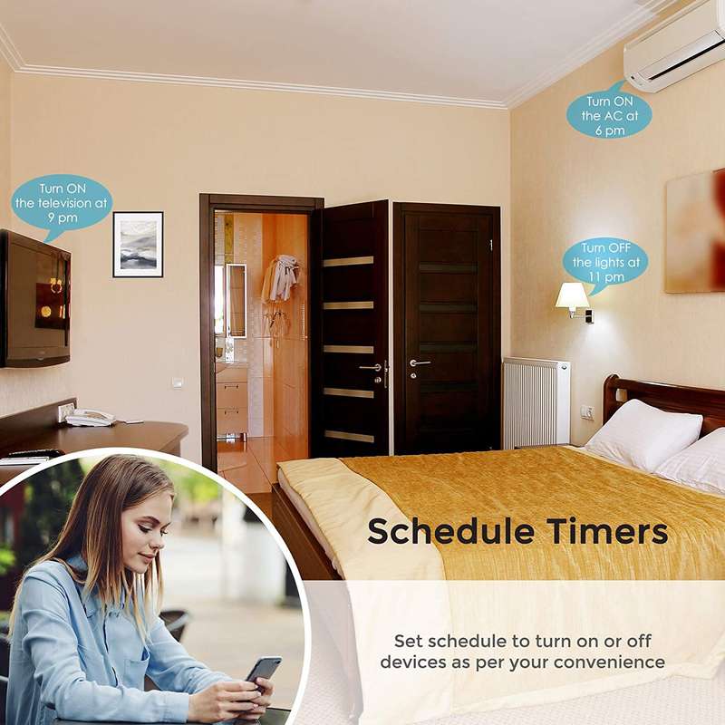 Geewiz EWELINK WiFi Smart Plug 16A South African Power AC Plug Socket works with Alexa / Google Home
