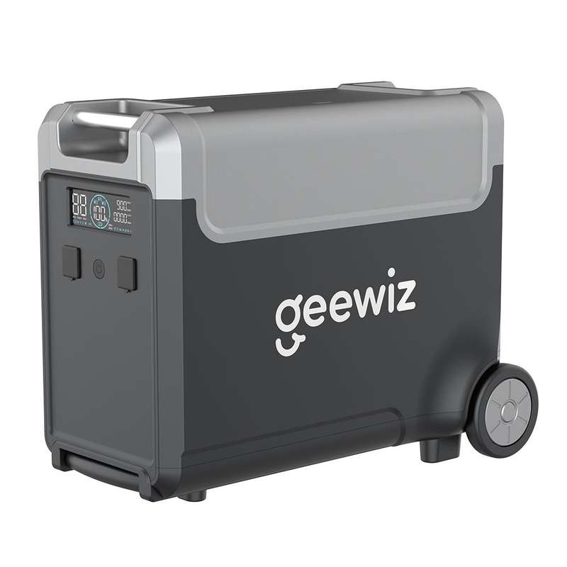 Geewiz 3600w Portable Power Station ADDITIONAL BATTERY - 3840Wh LIFEPO4 / 3HR Quick Charge(6 hour...