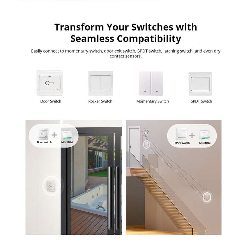 SONOFF Mini R4M - Wi-Fi Smart Switch (Matter Compatible)