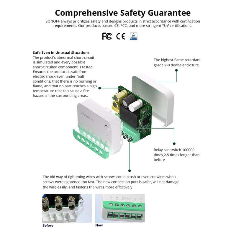 SONOFF Mini R4M - Wi-Fi Smart Switch (Matter Compatible)