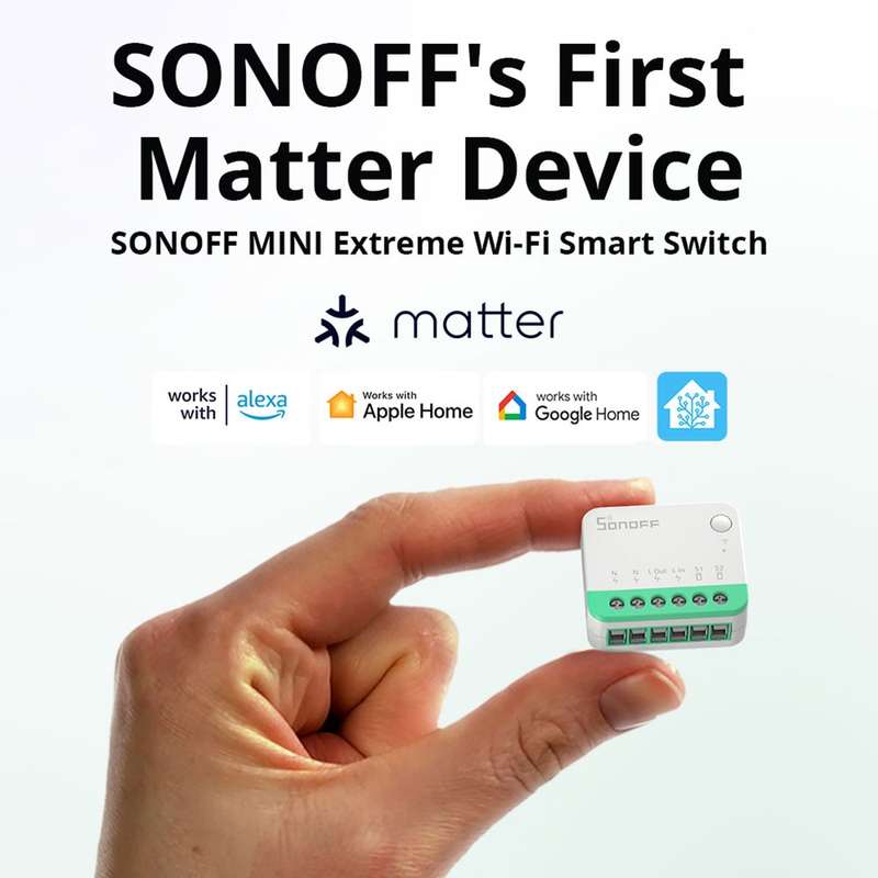 SONOFF Mini R4M - Wi-Fi Smart Switch (Matter Compatible)