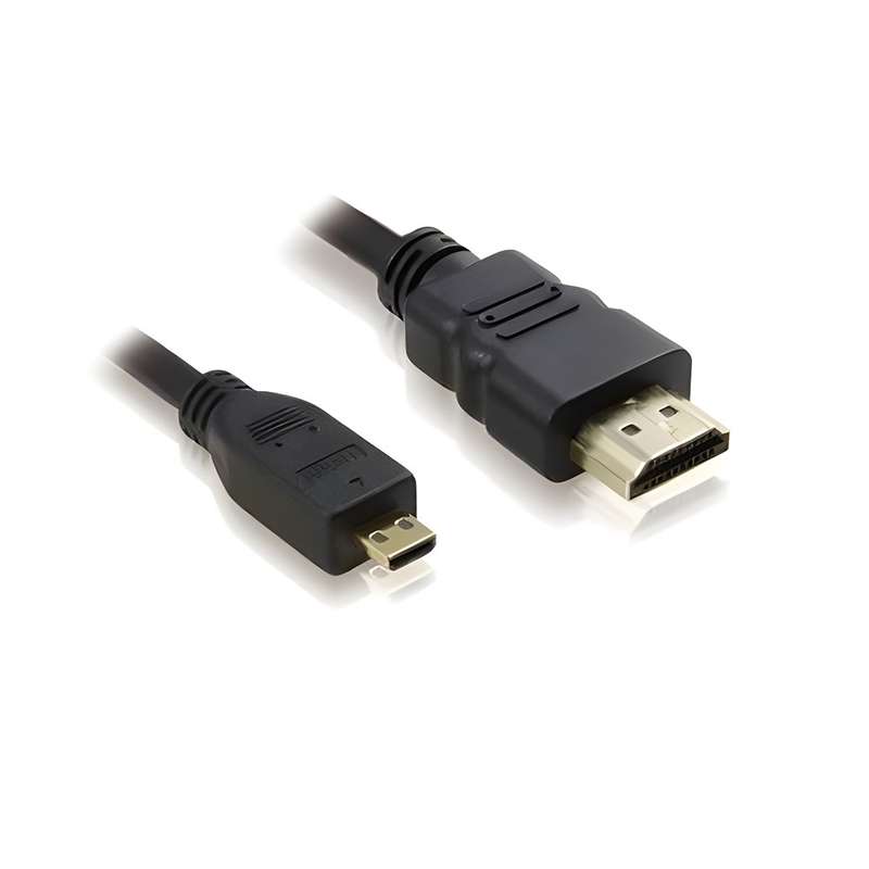 HDMI to Micro HDMI Cable for Raspberry Pi4/5 and Pi400 - 1.5m